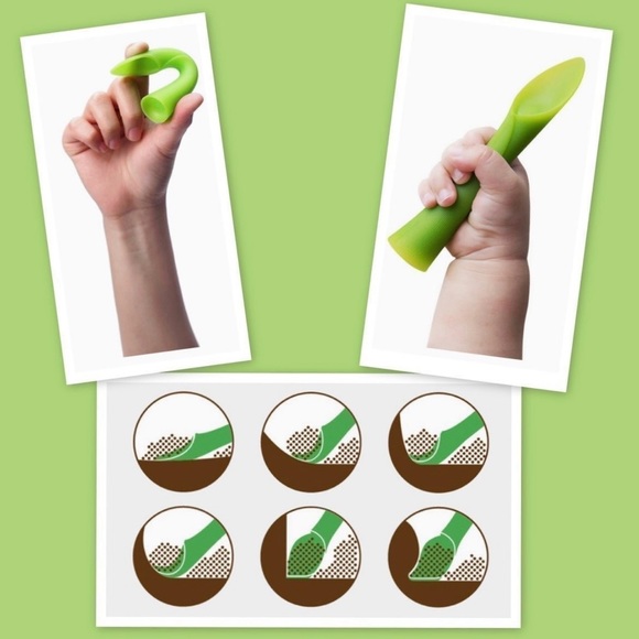 Olababy 100% Silicone Soft-Tip Training Spoon for Baby Bundle - Picture 4 of 4